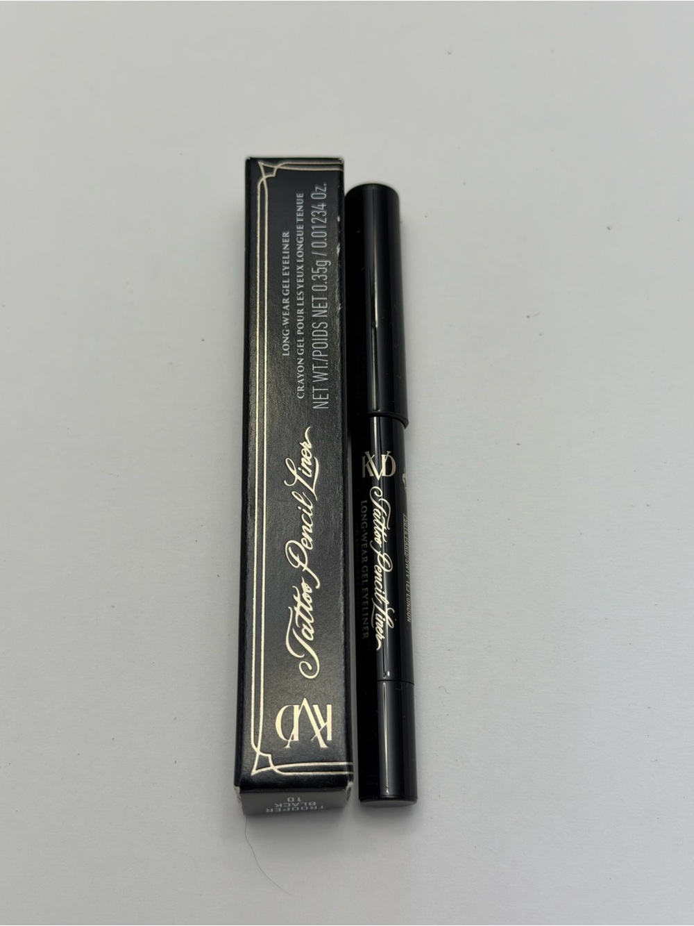 KVD Beauty Tattoo Pencil Liner Trooper Black 10 0.35g New in Box